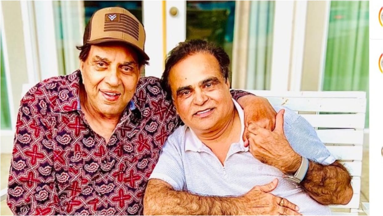 Dharmendra Deol enjoying holiday with his diehard fan  Aroon Softa shares post with lovely caption