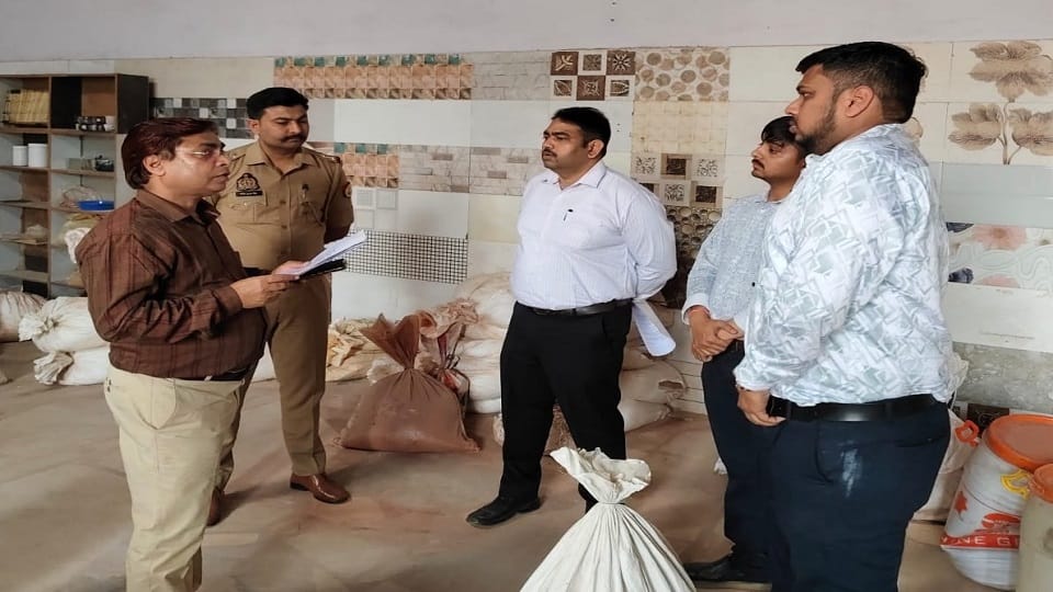 Raid on Ayurveda medicine manufacturing factory