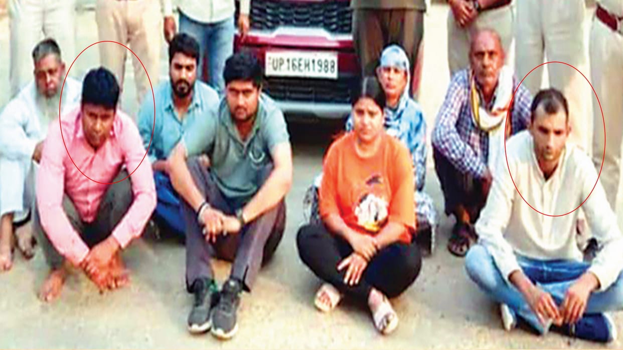 Crime: Meerut lawyer and two constables gang caught looting in Rajasthan, had kidnapped a couple