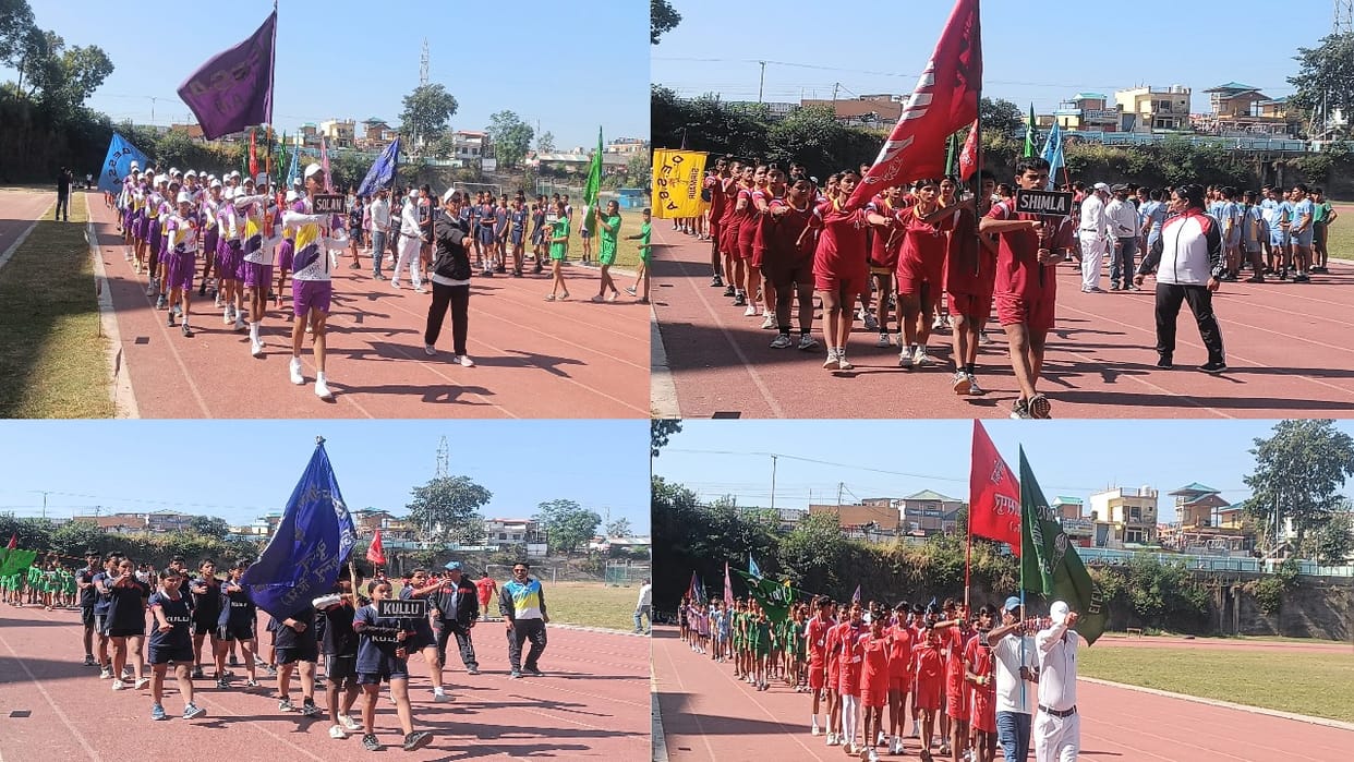 Under-14 state level athletic meet begins in Hamirpur, 267 players from 12 districts will show their strength