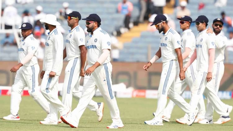 IND vs NZ Live Score: 241 पर न्यूजीलैंड को नौवां झटका, बढ़त 340+ रन की हुई, जडेजा ने तीन विकेट झटके