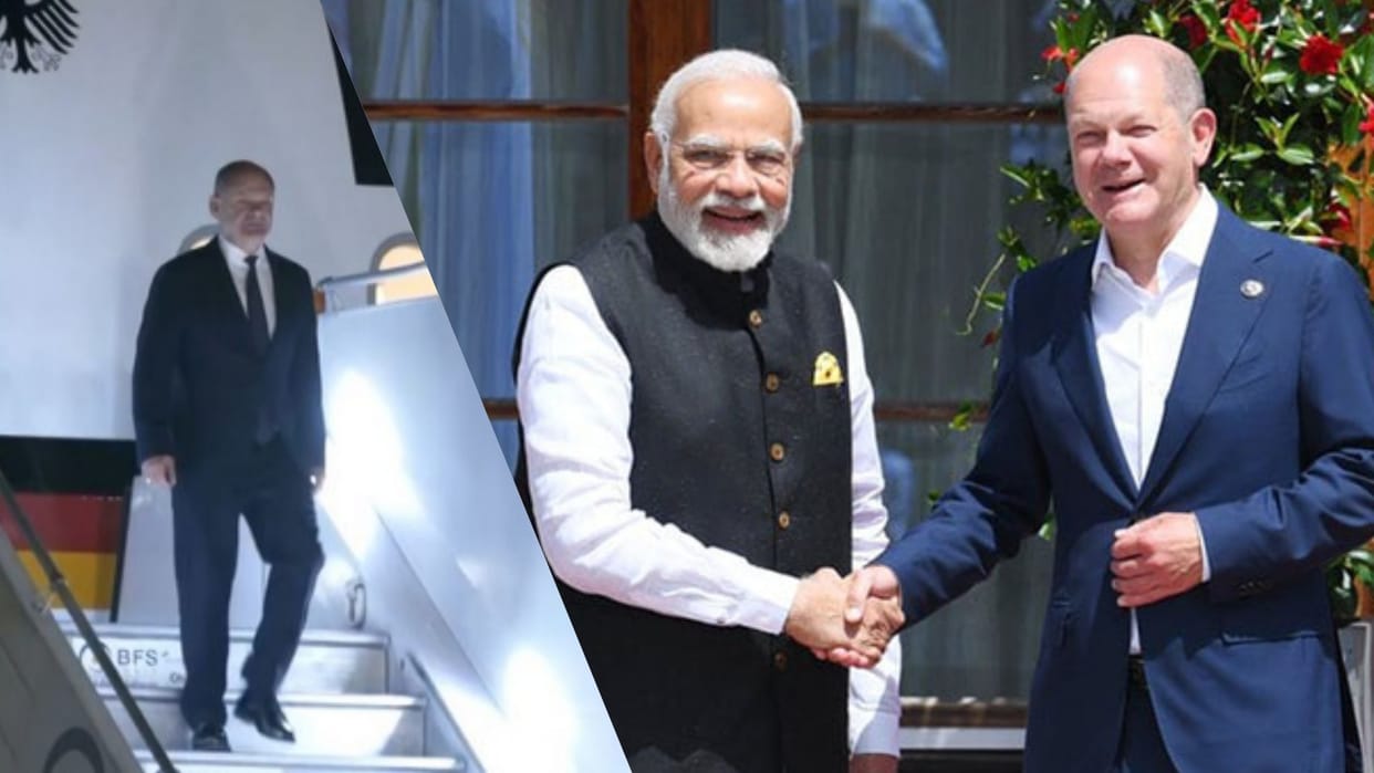 German Chancellor Olaf Scholz India visit Updates Meeting with PM Modi  Intergovernmental Consultations news