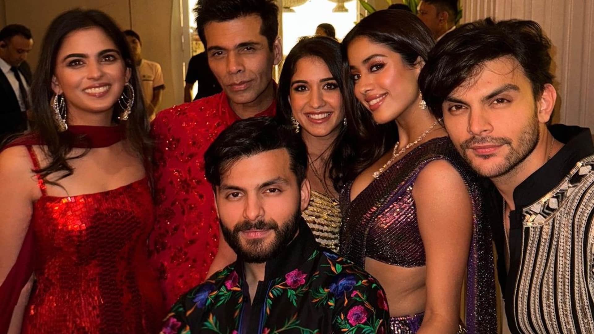 Janhvi Kapoor share lovely Photos With Shikhar Pahariya and others Netizens Call Him Shikhu Jiju goes viral