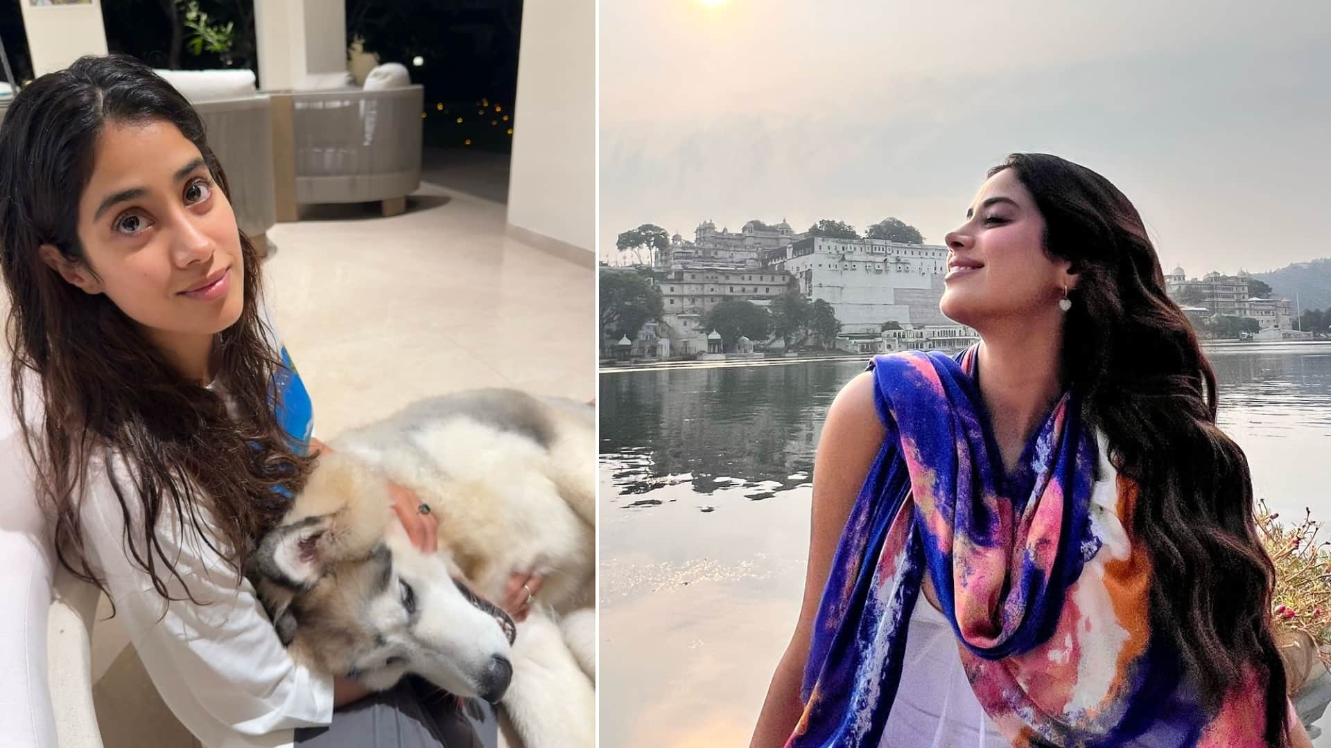 Janhvi Kapoor share lovely Photos With Shikhar Pahariya and others Netizens Call Him Shikhu Jiju goes viral