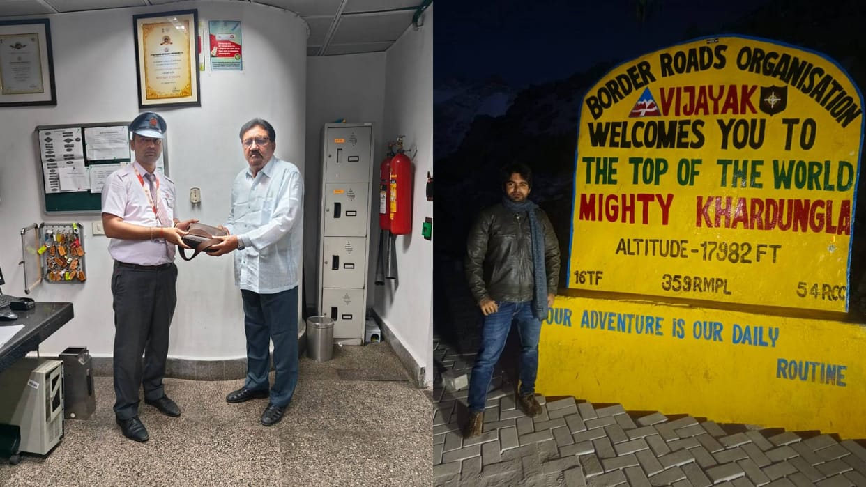 MP News When tourists from Bhopal were returning after enjoying coolness of Ladakh and sights of Lucknow