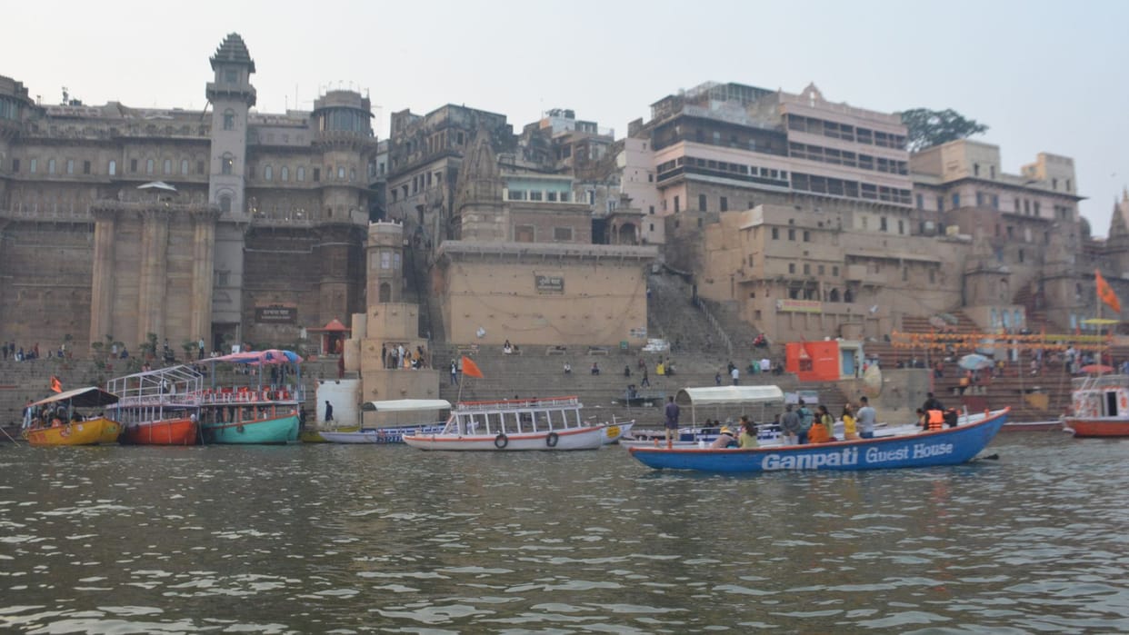 On 13 November there will four km boat race on 84 ghats in Ganga river Read other sports news