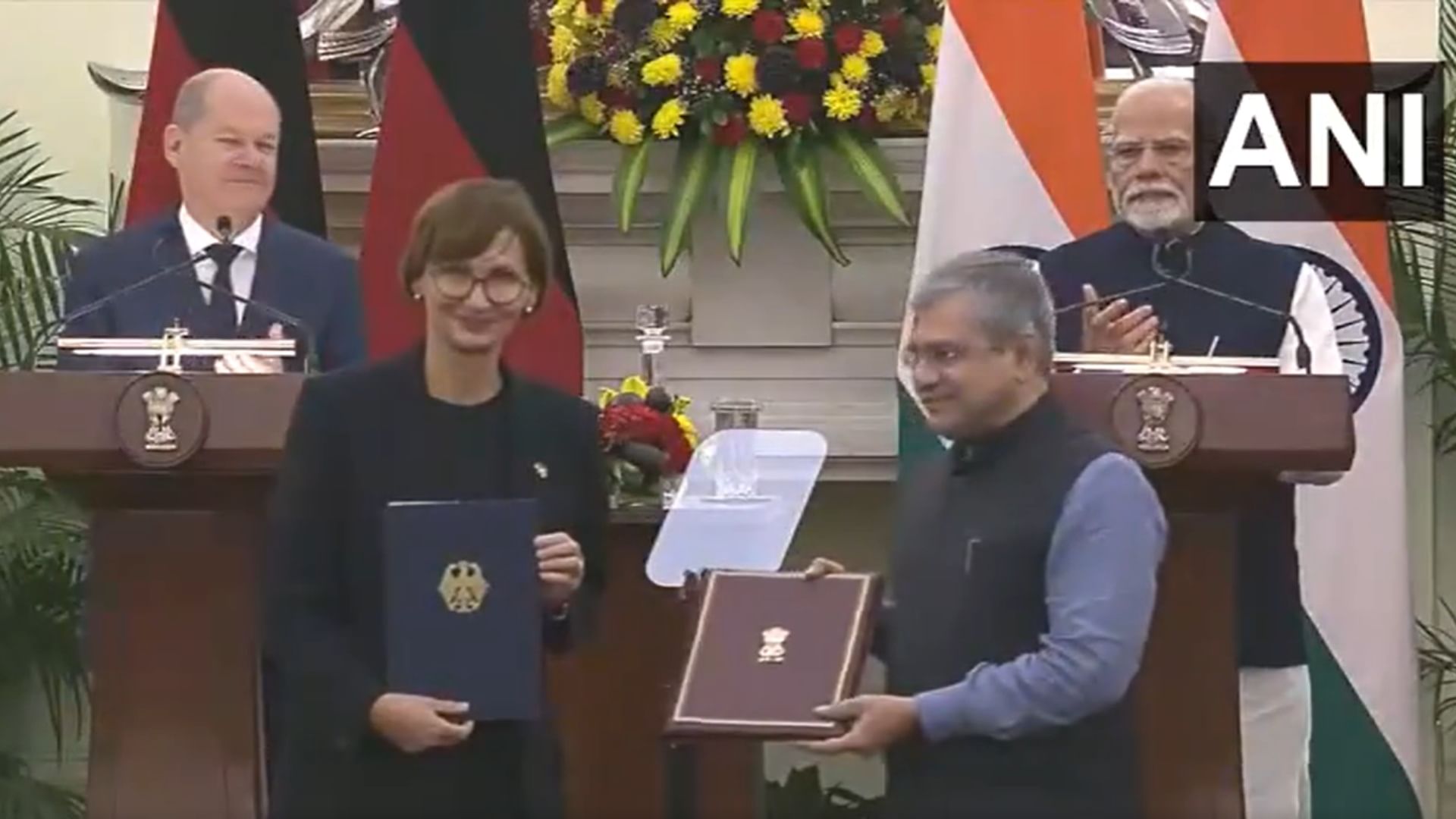 Indiagermany Mou Innovation, Employment And Technology, Pm Modi Olaf