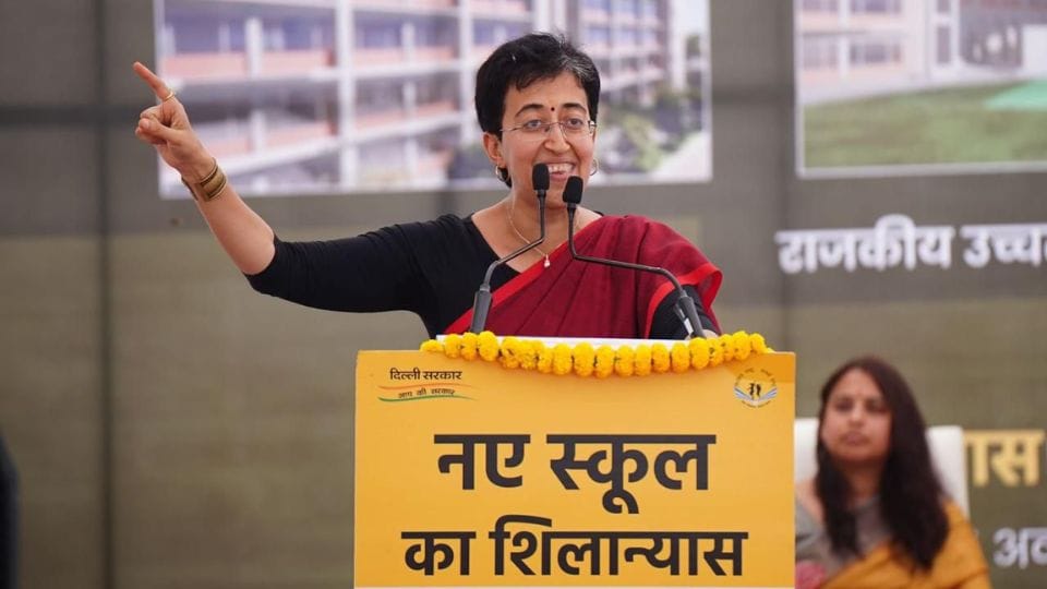 CM Atishi laid foundation stone of Government Senior Secondary School equipped with facilities in Dwarka