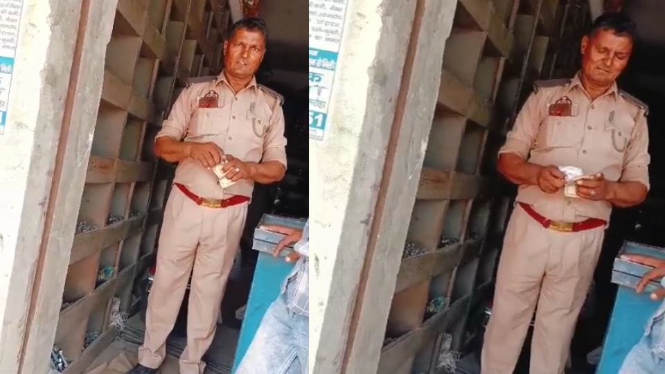 Video of home guard collecting money from vehicle operators in Amroha goes viral
