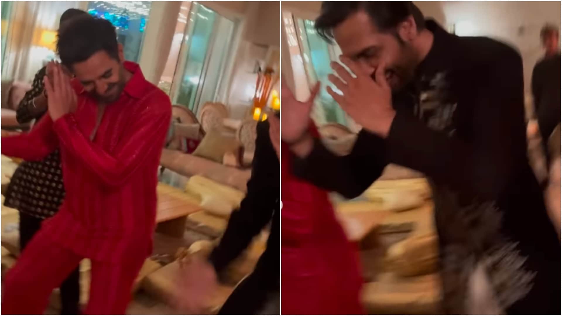 Ayushmann Khurrana and Tahira Kashyap perform romantic dance on pre diwali party on maan meri jaan