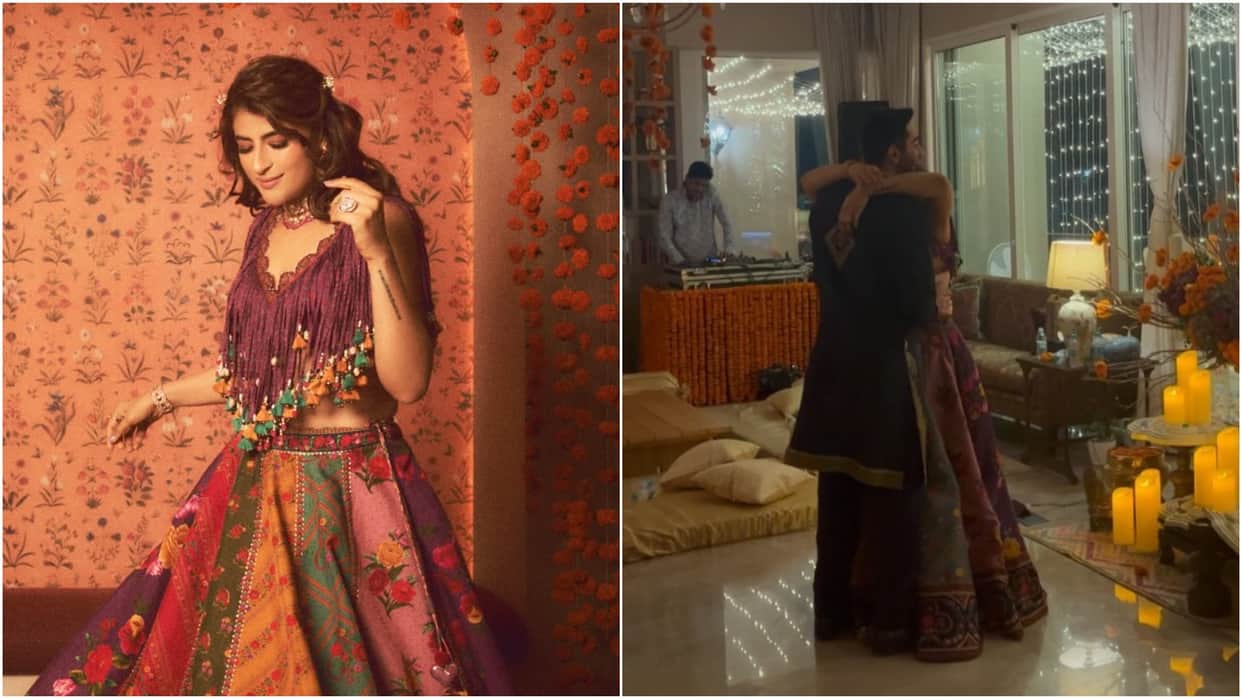 Ayushmann Khurrana and Tahira Kashyap perform romantic dance on pre diwali party on maan meri jaan