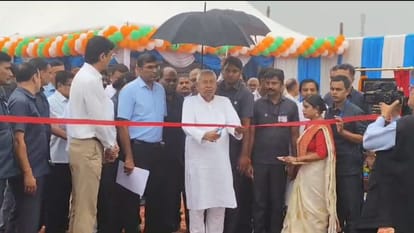 Bihar News : Farmers protest against Nitish Kumar for compensation in Patna Daniyawan bypass inauguration