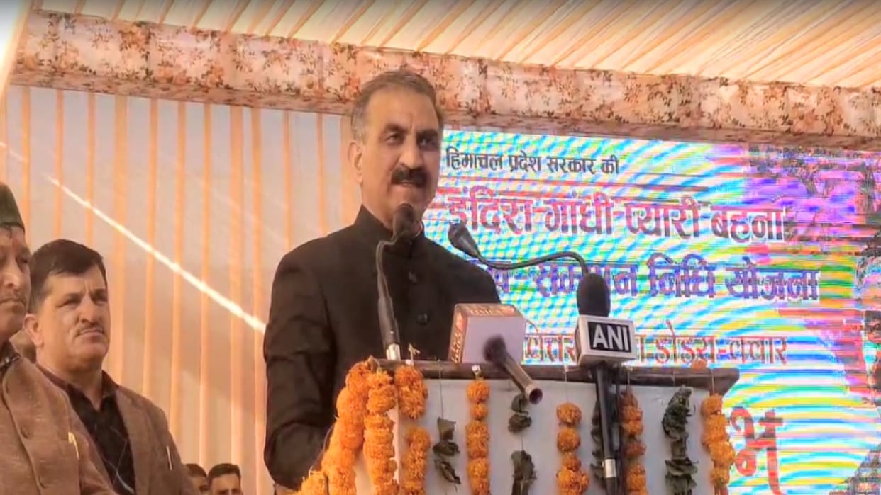 sarkar gaon ke dwar : CM Sukhu said in Dodra Kwar  Samman Nidhi will come in the bank account before 29 Octobe