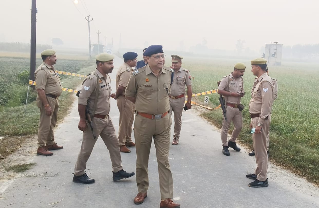 Shamli: Encounter between police and criminals in Chausana area, accused arrested, half a dozen cases register