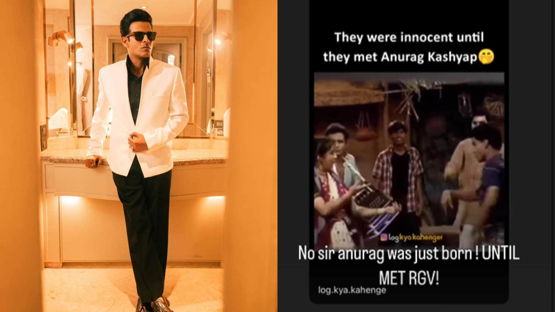 Manoj Bajpayee was innocent before meeting Ram Gopal Varma shared video and quipped