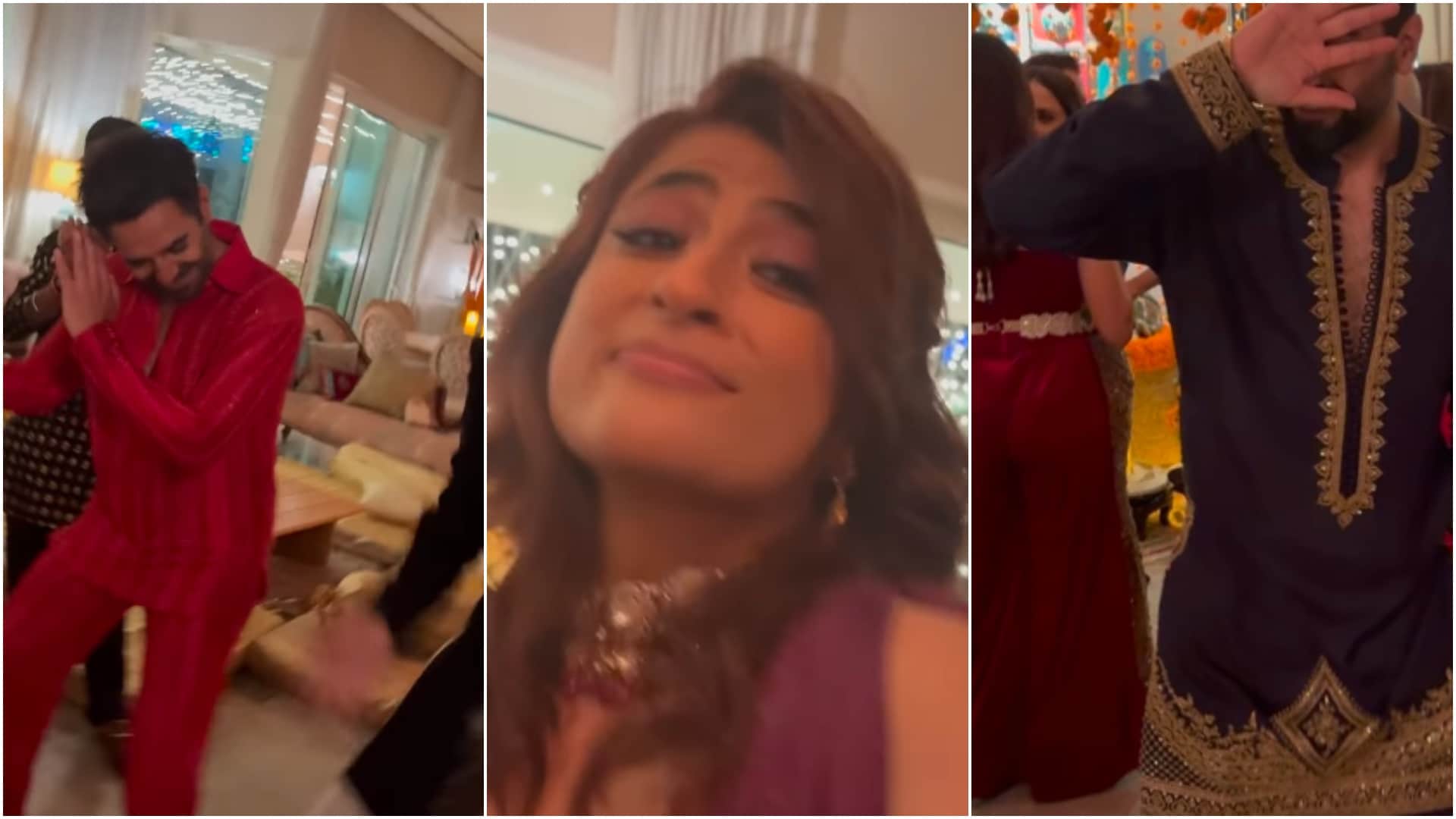 Ayushmann Khurrana and Tahira Kashyap perform romantic dance on pre diwali party on maan meri jaan