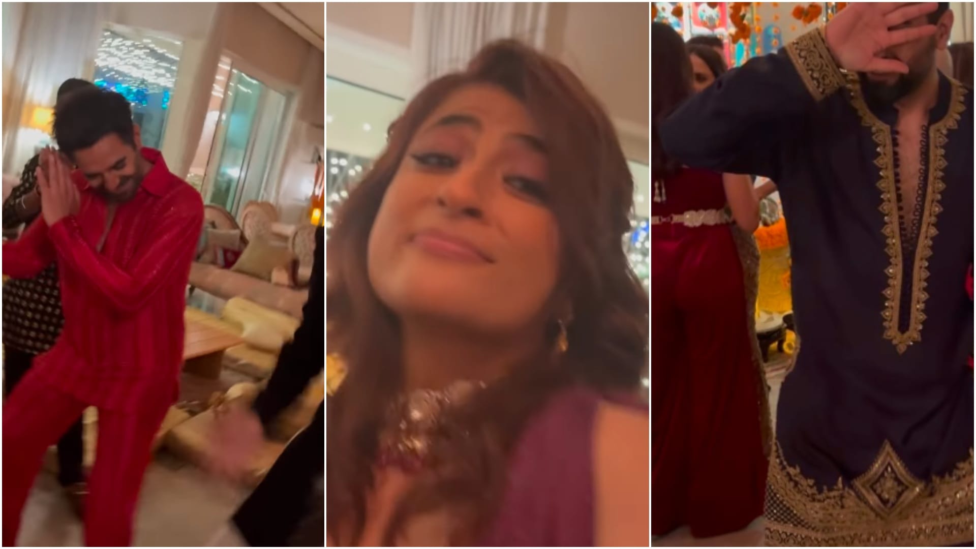 Ayushmann Khurrana and Tahira Kashyap perform romantic dance on pre diwali party on maan meri jaan