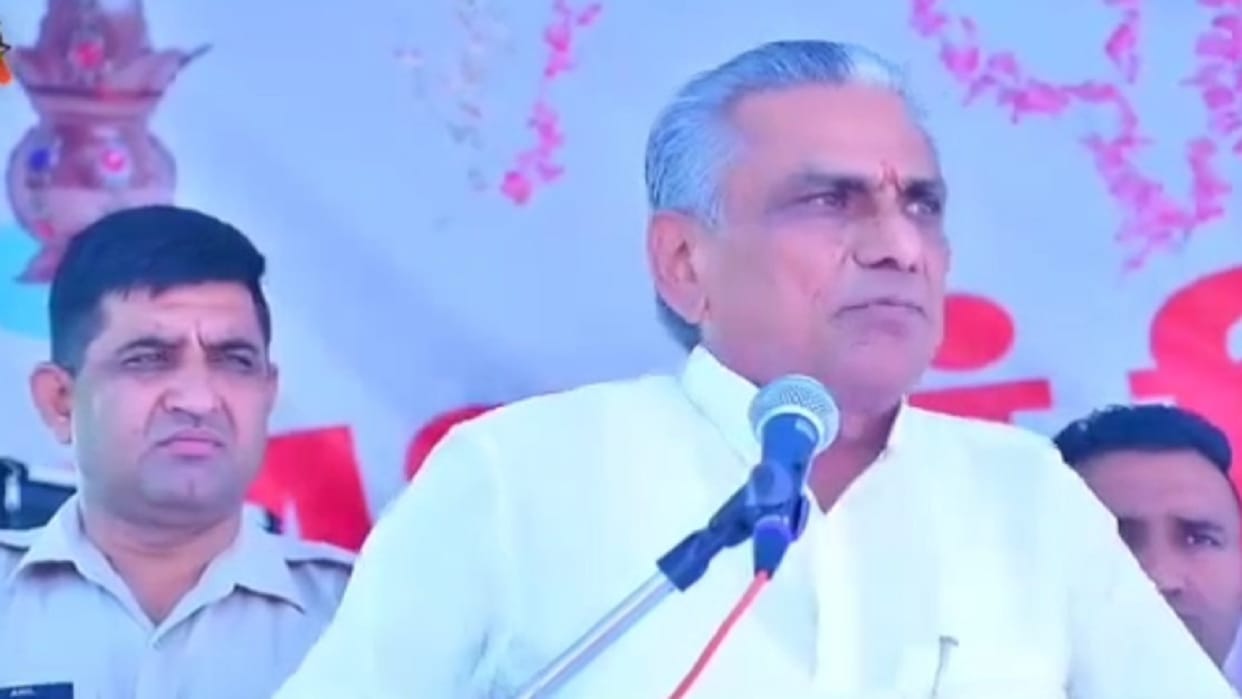 Former CM Bhajanlal nephew expressed his pain of defeat in front of Bishnoi community in Fatehabad