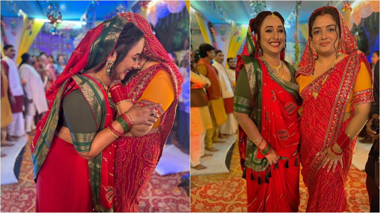 Rani Chatterjee shares beautiful photos with Aamrapali Dubey with lovely caption says Love you