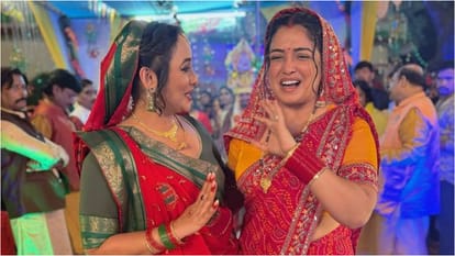 Rani Chatterjee shares beautiful photos with Aamrapali Dubey with lovely caption says Love you
