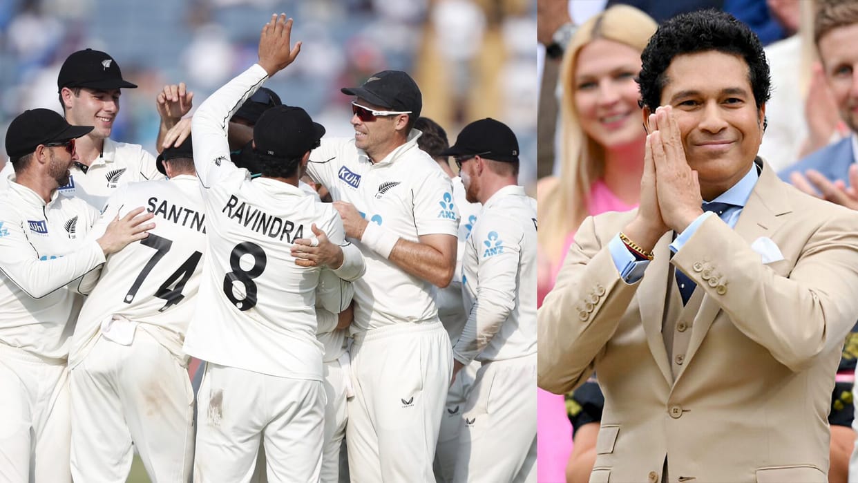 ind vs nz 2nd test sachin tendulkar congratulates newzealand for winning test series said this