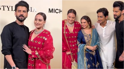 Sonakshi Sinha And Zaheer Iqbal spotted together on airport ahead their first Diwali festival post wedding