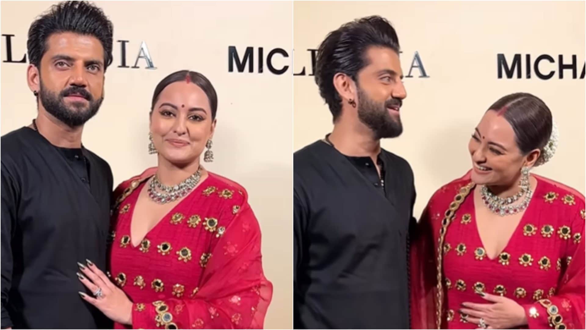 sonakshi Sinha Zaheer Iqbal Aditi Rao Hydari Siddharth huma qureshi bollywood celebs at Diwali Party