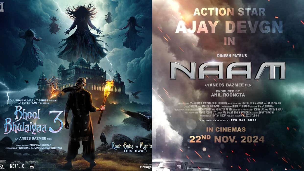 Ajay Devgn movie Naam with Anees bazmee releases 20 years aftter completion bhool bhulaiyaa 3 Singham Again
