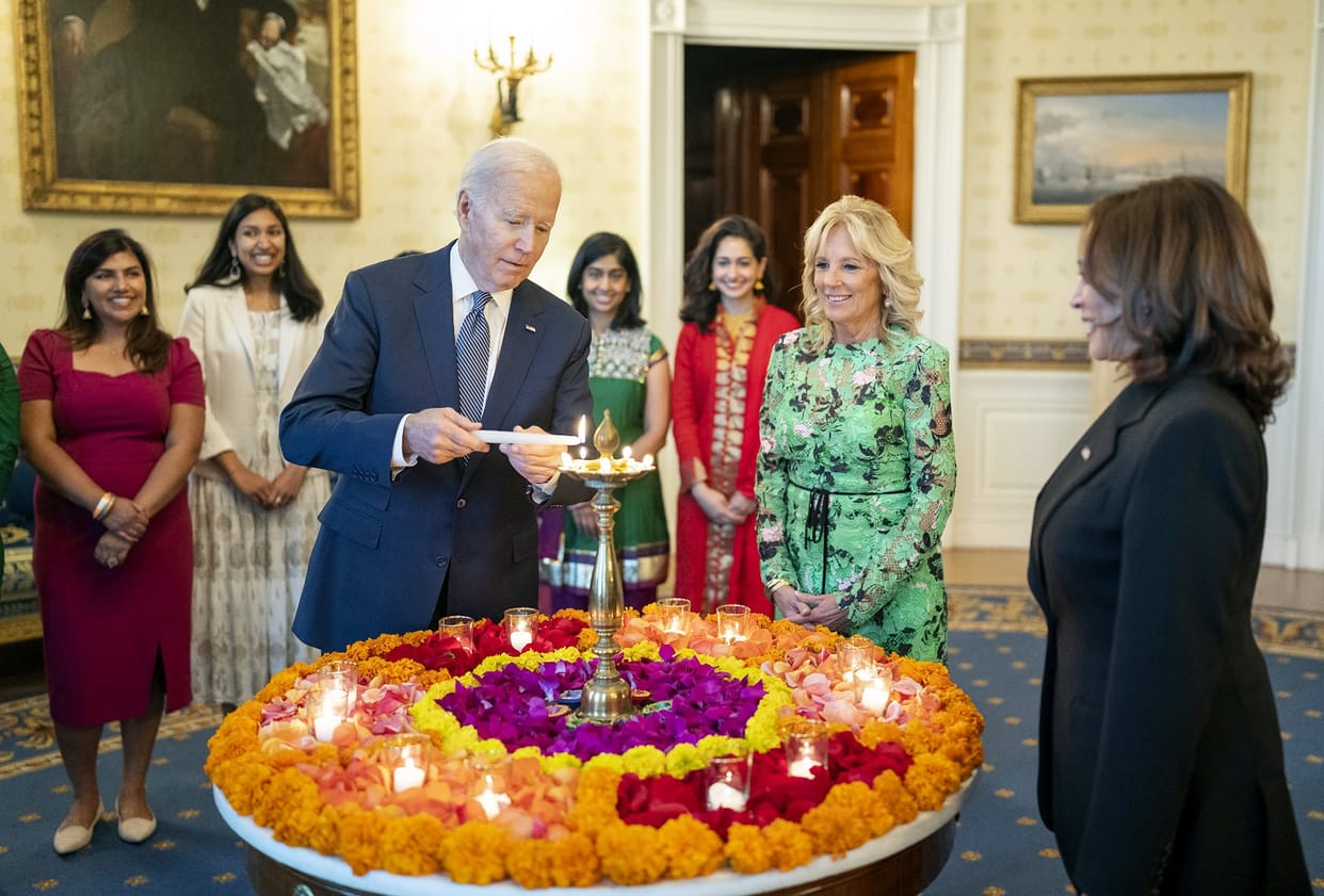 White House will be illuminated with lights, President Joe Biden will celebrate Diwali with Indian Americans