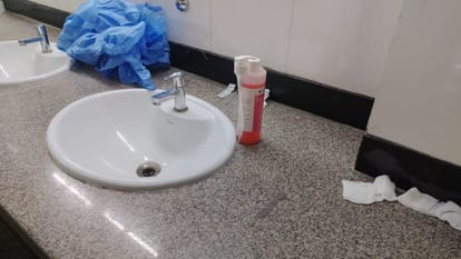 BHU hospital used 13 months old expired hand wash