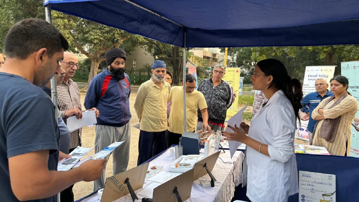Identification of adulteration in food items before Diwali: Awareness camp organized in Chandigarh
