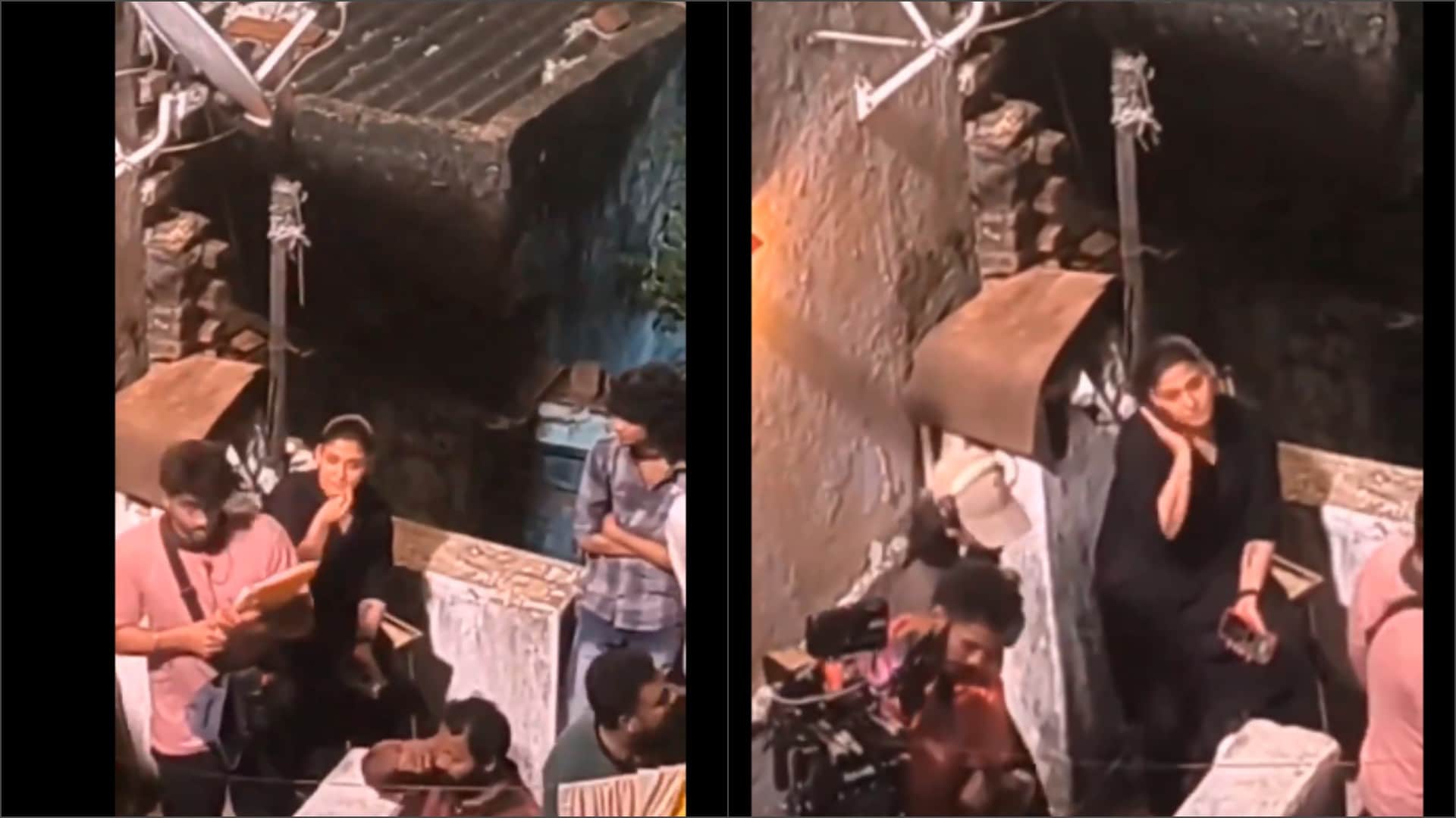 Child called out to Nayanthara doing Dear Student shooting actress gives cute reaction video goes viral