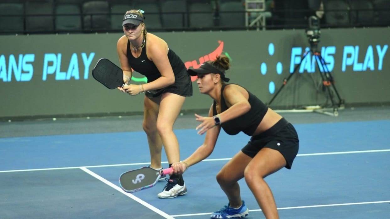 Australian-Dutch pair Kaitlynn Hart and Roos van Reek won Pro Women Doubles title in the PWR DUPR India Master