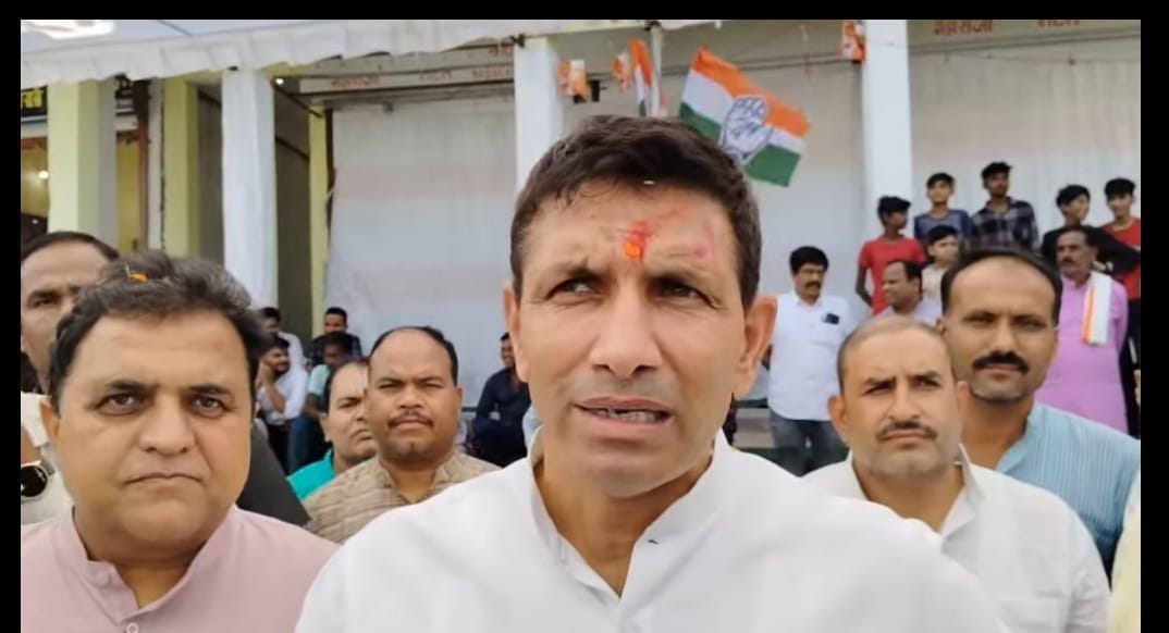 By Election: Patwari took a jibe at BJP candidate, saying-How can bank clerk be owner of property worth crores