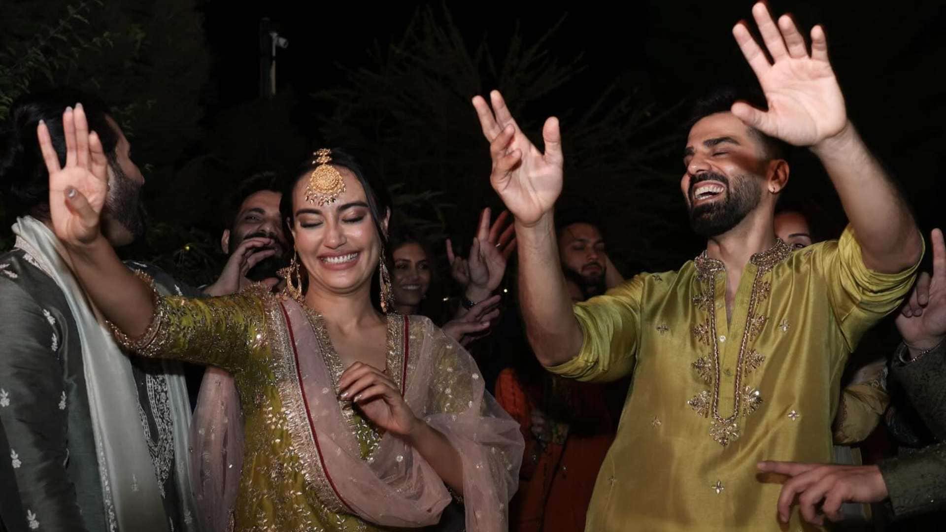 Surbhi Jyoti pre wedding actress Shares Haldi Ceremony pics with Groom To Be Sumit Suri goes viral on internet