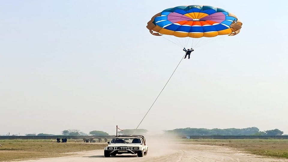 I am fond of flying, not afraid of falling