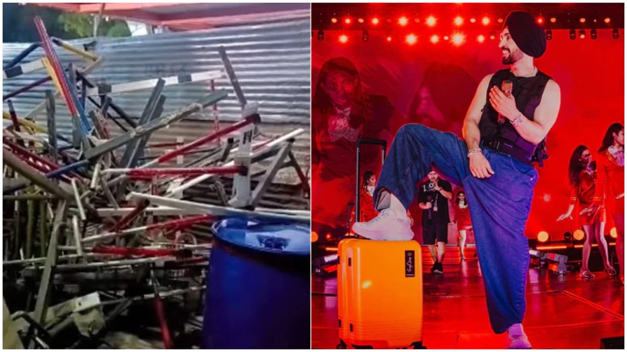 Case of Diljit Dosanjh concert in Delhi Jawaharlal Nehru Stadium, the mess was cleaned up after controversy