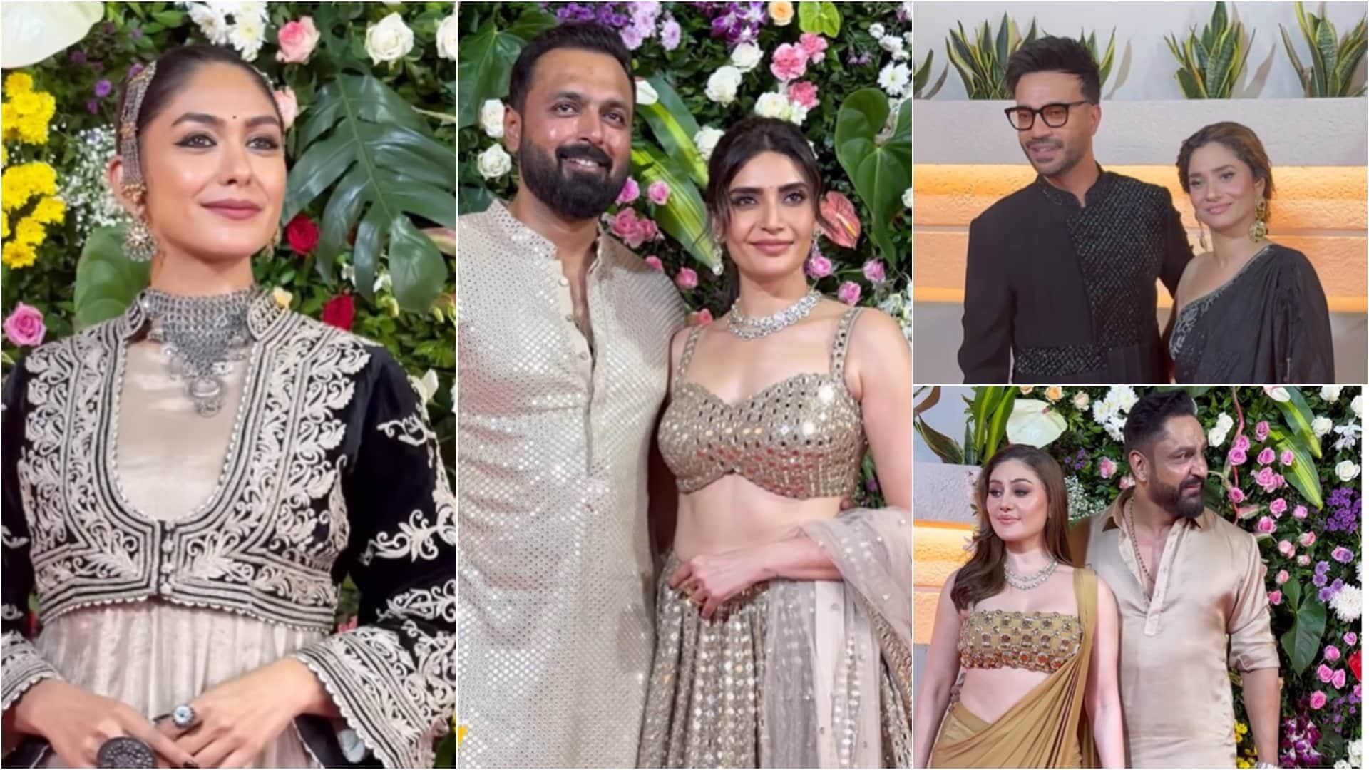 Hina khan To Rohit Roy Karishma Tanna Avneet Kaur TV and Bollywood celebs attends Ekta Kapoor Diwali party