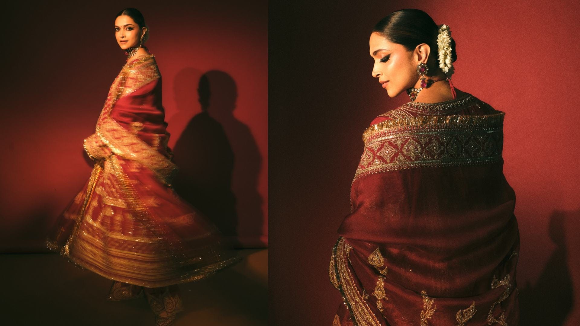 Diwali 2024 special outfit for pregnant woman image inspired by actress