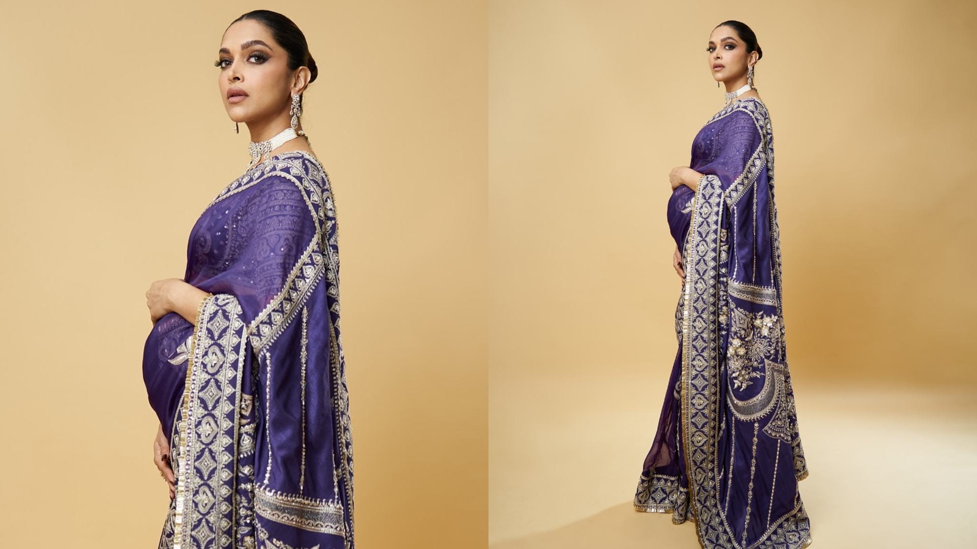 Diwali 2024 special outfit for pregnant woman image inspired by actress