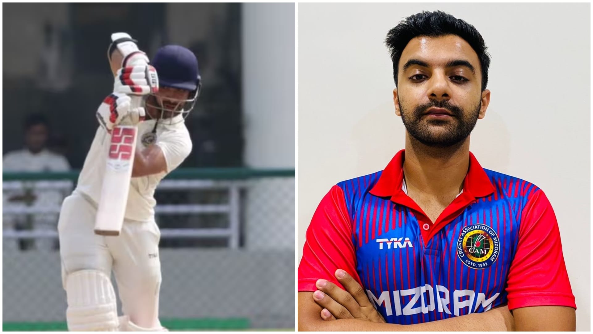 Ranji Trophy: Film producer Vidhu Vinod son Agni Chopra, who  surpassed Don Bradman, scored double century