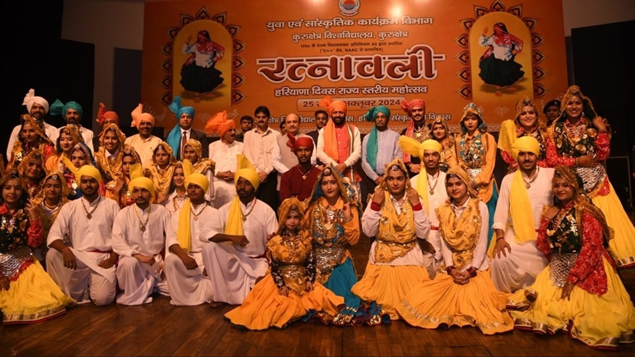 Ratnavali Mahotsav: RKSD College Kaithal won the overall trophy, Kuvi Campus was the runner up