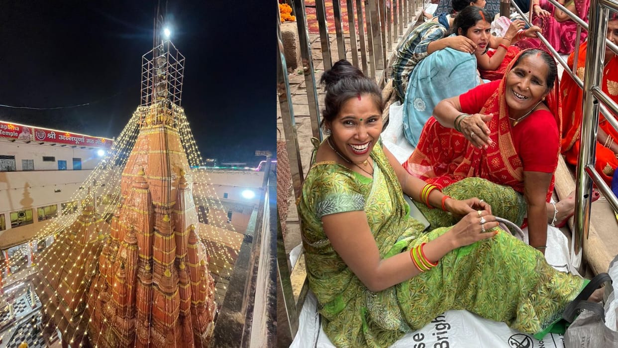 Dhanteras 2024 Devotees crowd for Golden Annapurna Darshan in kashi
