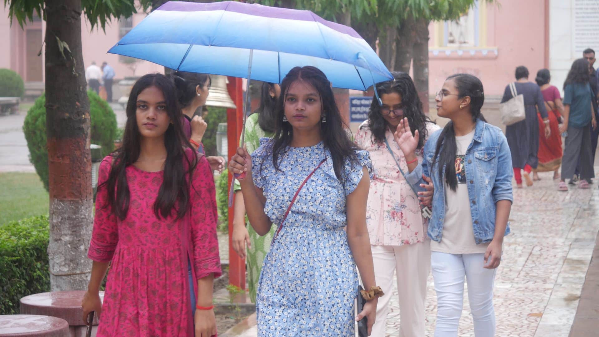 Varanasi Weather Winds gusting at 60 km/h in Kashi Orange Alert issued with rain warning