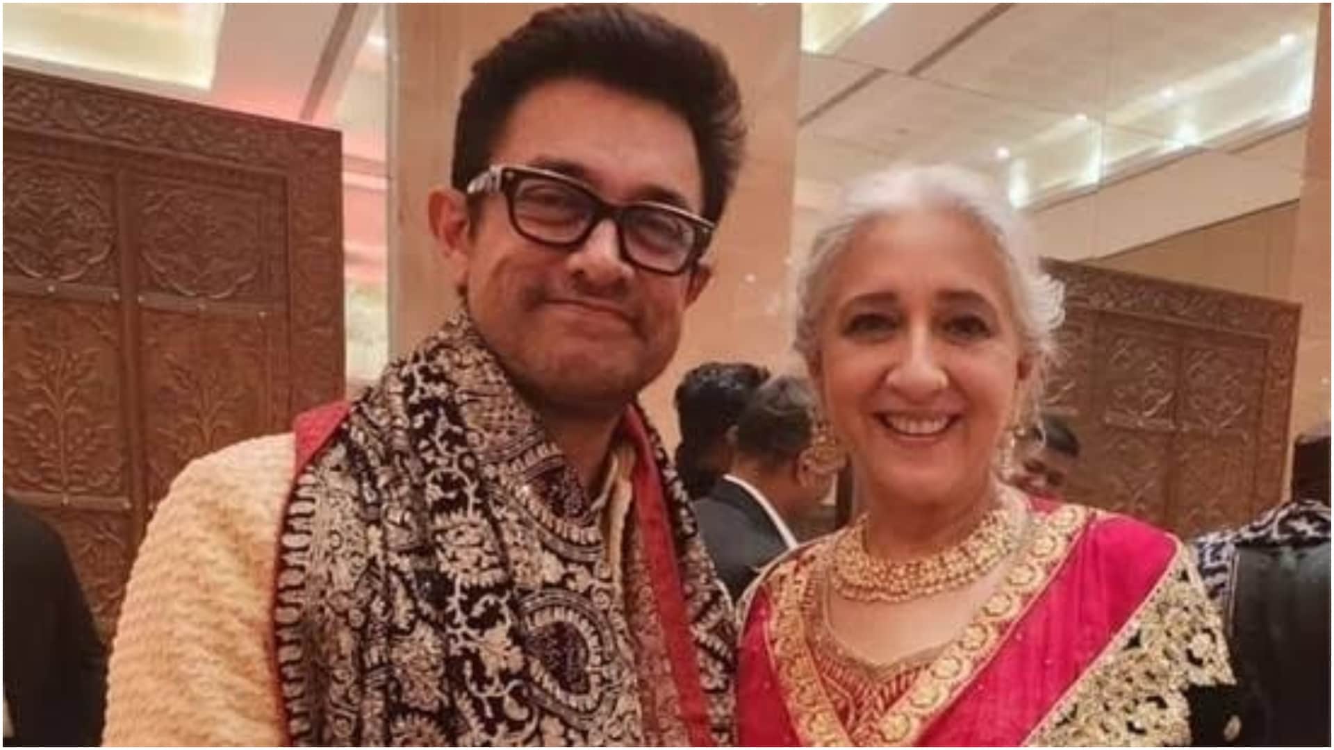 Aamir Khan sister Nikhat Hegde says family is very happy with his girlfriend Gauri Spratt at L2 Empuraan event