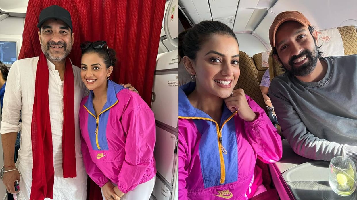 Akshara Singh shares Picture with Pankaj Tripathi Vikrant Massey Photos goes viral on Internet
