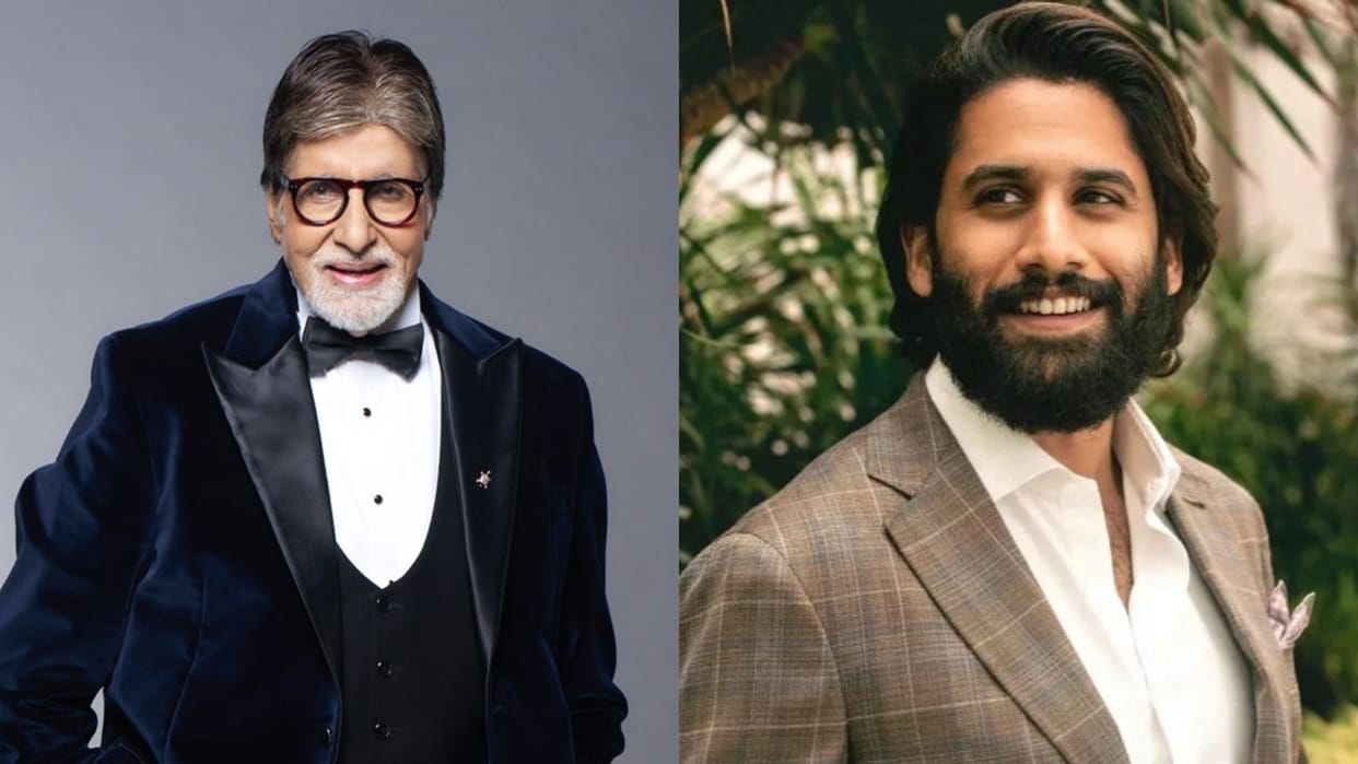 Naga Chaitanya attended award ceremony with Shobhita Dhulipala show respect toward Amitabh Bachchan