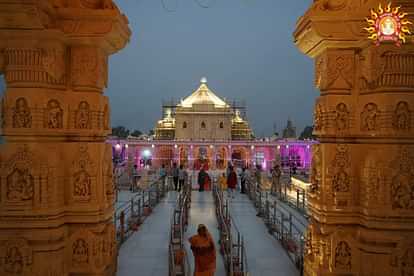 Ayodhya: The peak of Ram temple will be covered with gold up to 10 feet, preparations to complete the construction by March 15 Ayodhya: Ram temple construction work may be completed till 15 March.