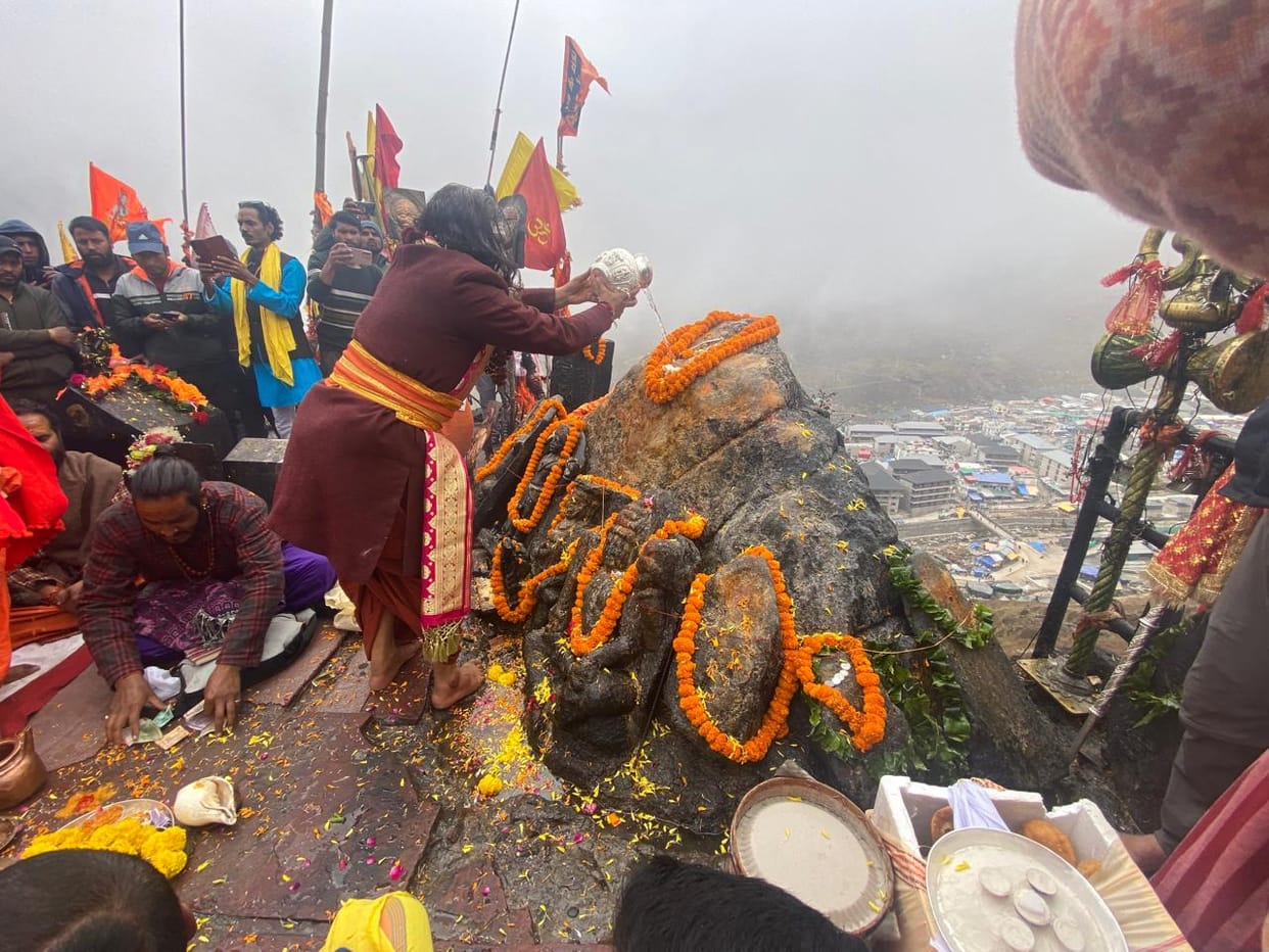 Kedarnath dham Khetarpal Lord Baikunth Bhairavnath doors closed for winter
