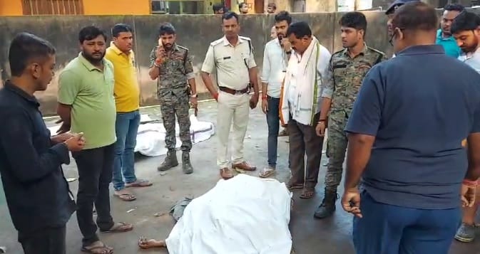 Bihar News: accident on Dhanteras, two people died; Speeding truck crushes bike on NH in Jehanabad